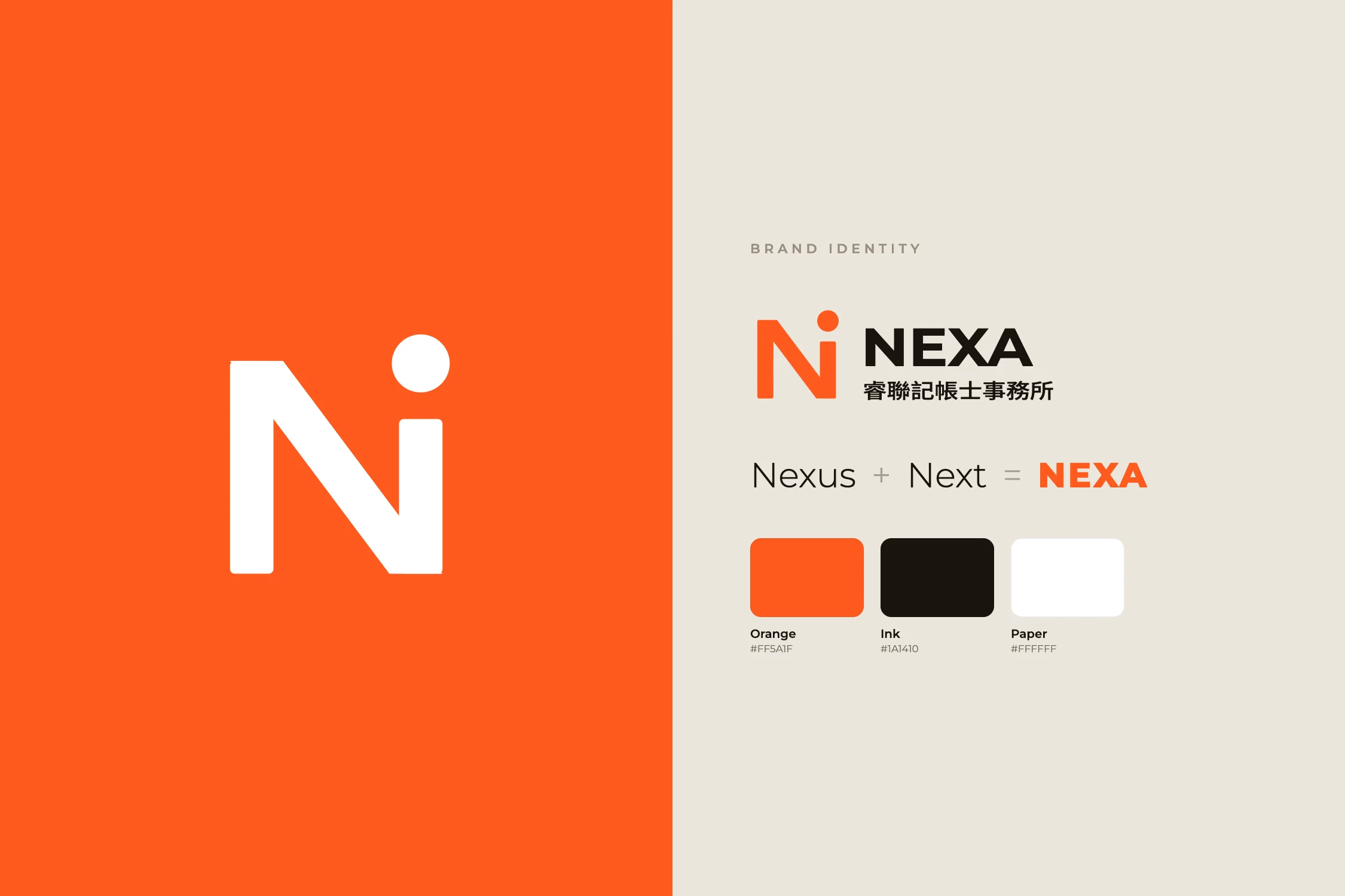 NEXA Accounting — brand identity